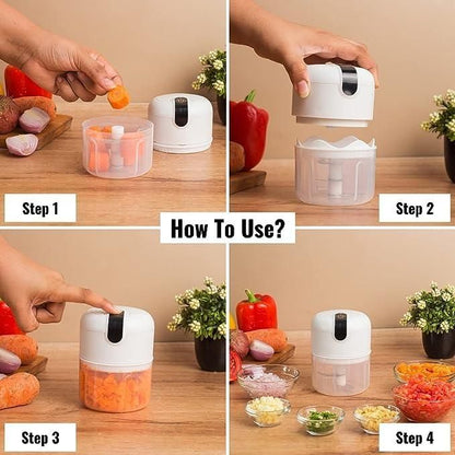 Mini Electric Meat/Garlic Chopper